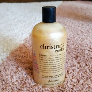 Philosophy Christmas Cookie Shower Gel Shampoo Bubble bath 16 oz.